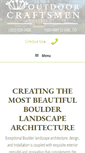 Mobile Screenshot of outdoorcraftsmen.com